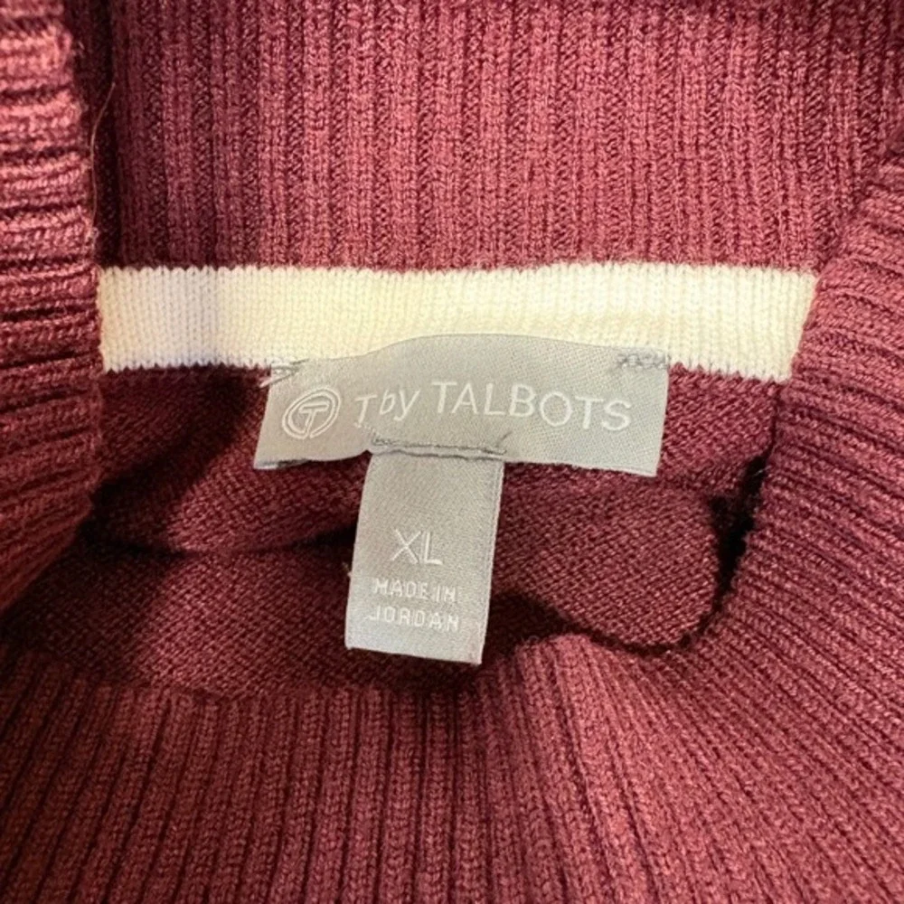 Talbots Colorblock Sweater Women's XL T by Talbots Turtleneck - Lot of 2